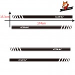 Car Sticker Vehicle Auto Decals Wraps Body Graphics Vinyl Car Van Styling Side Stripes Sticker for Honda CR-V